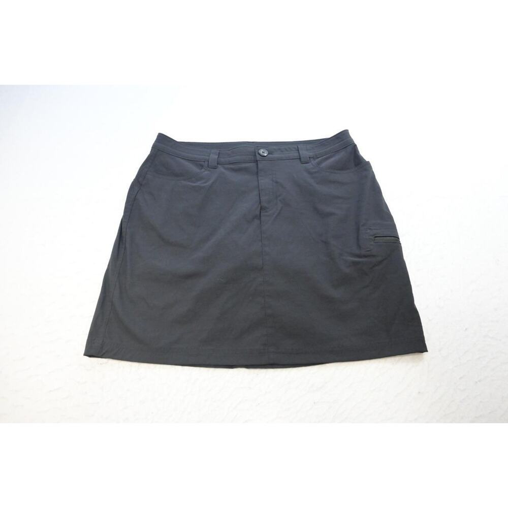 Eddie‎ Bauer Adventure Skort Skirt Cargo Athletic Stretch Lined Womens Size 12